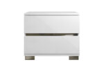 Ember White Bedside Cabinet - Image 3