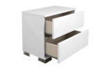 Ember White Bedside Cabinet - Image 4