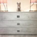 BROOKLYNN High Gloss Dressing Table 3 DRAWER