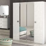 BROOKLYNN High Gloss 4 Door Wardrobe