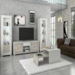 MARIAH Glass-cabinet 1 left door & 1 Right Door