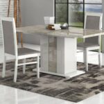 MARIAH Rectangular Wooden Table With Extension