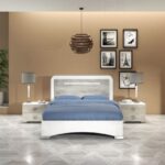 MARLEY  Bed With LED Light
