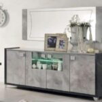KALI SIDEBOARD 4 DOORS WITH LED LIGHTS