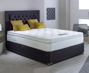 TPL TURIN (PILLOW LUXURY 2000) Pocket Sprung Box Pillow Top Divan  Set