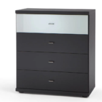DFG MIRO Chest of Drawers, 4 Drawers, 86 cm Height (incl. sliding feets)