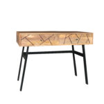 GEETIKA  Console Table - Iron Base