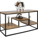 BRINDA   Console Table- Mango Light Finish