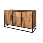 SAIRA   3 Door Sideboard- Sawn Finish