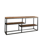 SAIRA  Plain TV Unit - Sawn Finish