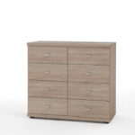 DFG MIRO Chest of Drawers, with 8 Drawers, 86 cm Height (incl. sliding feets)
