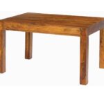 AARNA  Cube Dining Table Shesham Wood