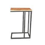 SAIRA Side Table -Sawn Finish