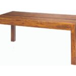 wooden dining table