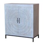 ADVIKA Sideboard - Iron Base
