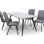 ROSALEE  – Marble Effect Medium & 4 Ariel Linen Effect