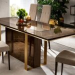 DFG NOELLE Rectangular Table w/2 Extensions