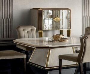 DFG HARLEY 2 Doors Cabinet with glass doors