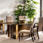 DFG NOELLE Rectangular ﬁx top Table