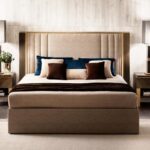 DFG NOELLE Bed King Size w/upholstered Headboard