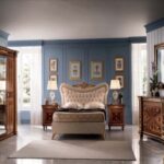 DFG CATALINA Upholstered Bed Italian / Queen size