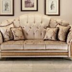 DFG JULIANNA 3 Seats Sofa button back (no decorative cushions)