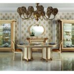 DFG JULIANNA Oval table w/1 extension