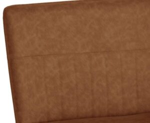 BRIELLA 90cm Dining Bench - Tan - Image 4