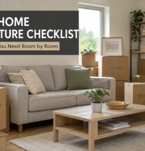 new home furniture checklist