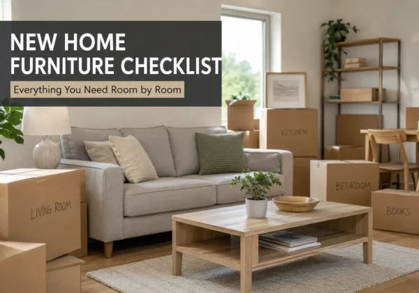 new home furniture checklist