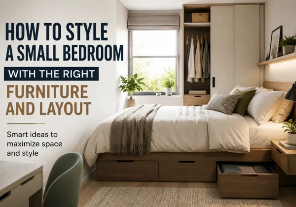 how to style a small bedroom