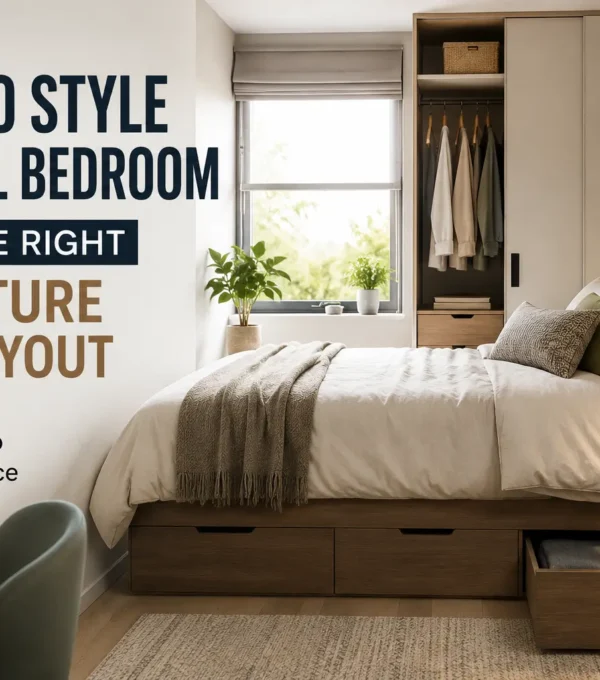 how to style a small bedroom