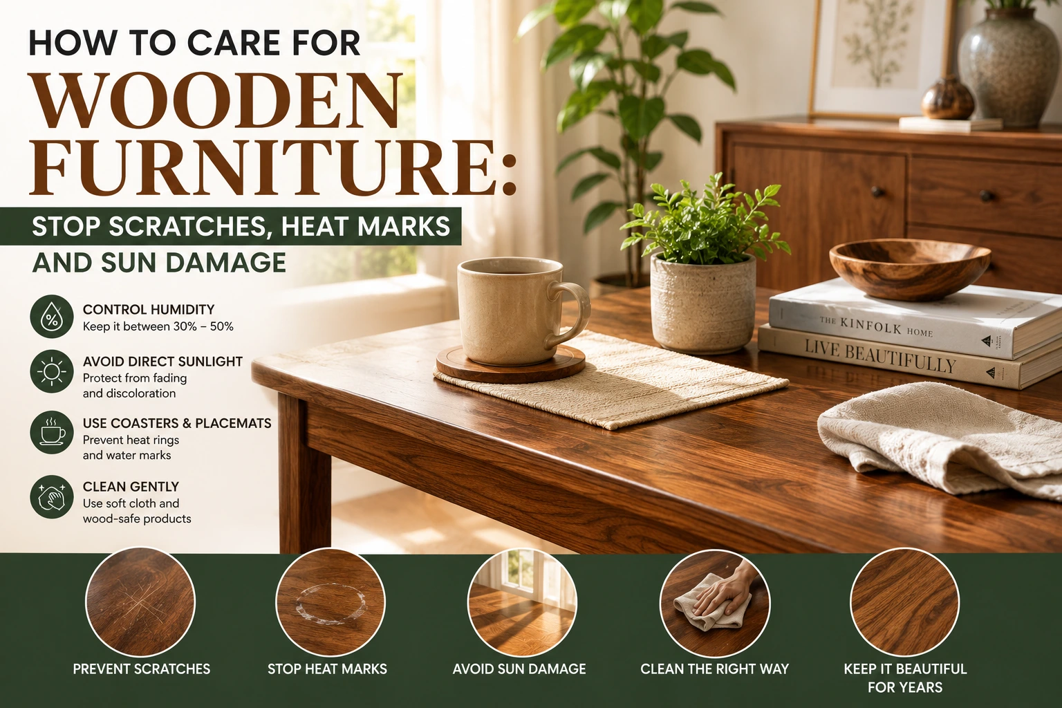 wooden furniture care