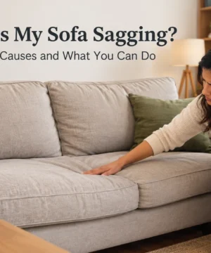 Why is my sofa sagging? Common causes