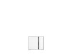 Stella Wide Dresser - 6 Drawer - White - Image 3