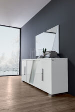 Roma White Dining Mirror - Image 2
