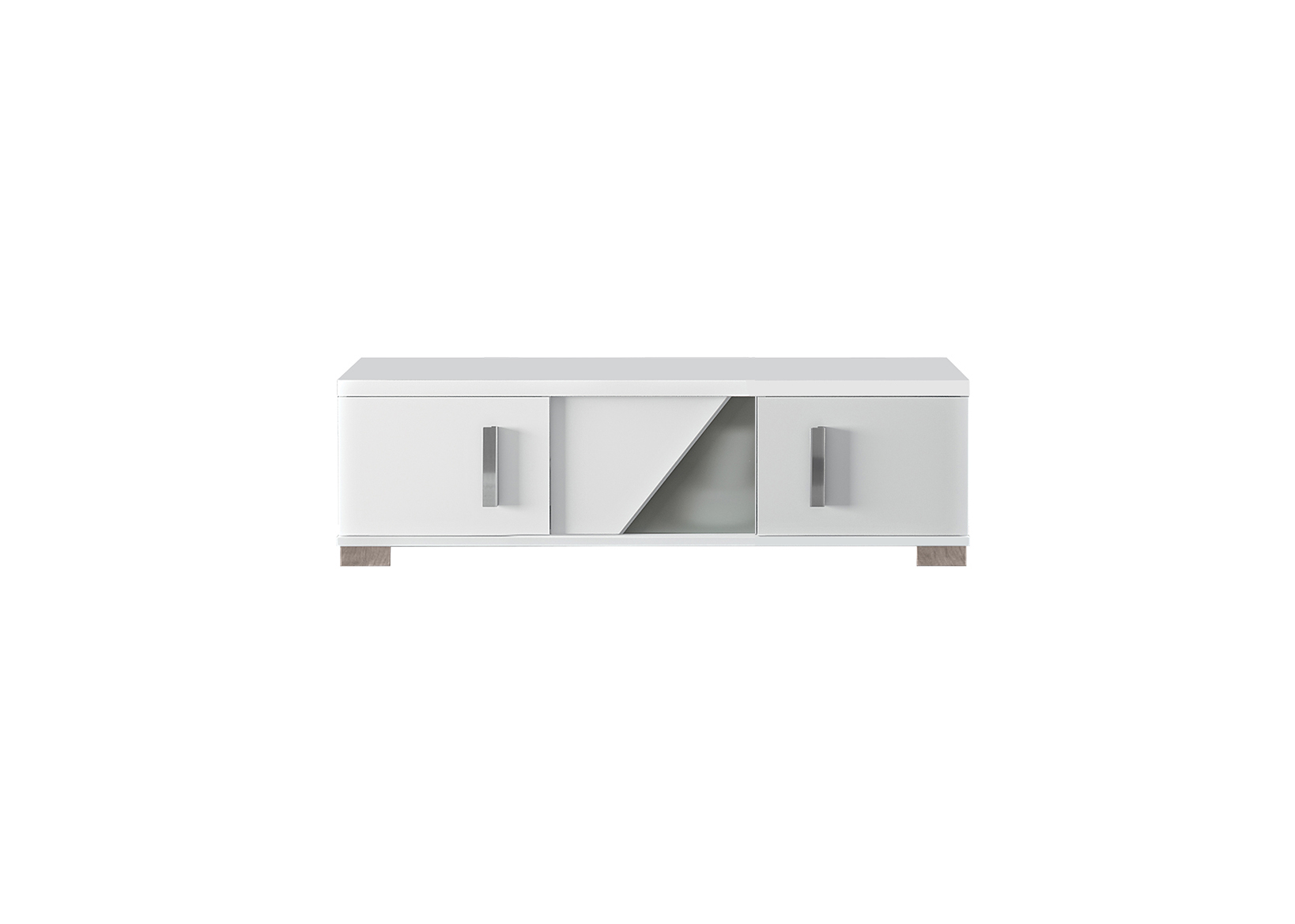 Lisa D-Tv Unit 3D Roma White 3 Door Buffet - Image 1