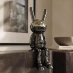Sitting Space Rabbit Sculpture