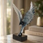 Grey Eagle Sculpture
