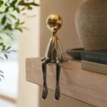 Modern Seated Figure Sculpture