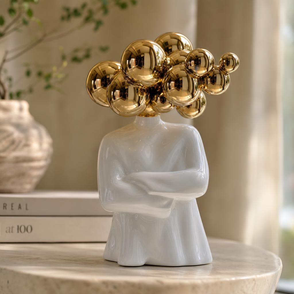 RNG 1575 Contemporary Abstract Head Sculpture - Image 1
