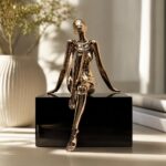 Seated Space Goddess Sculpture