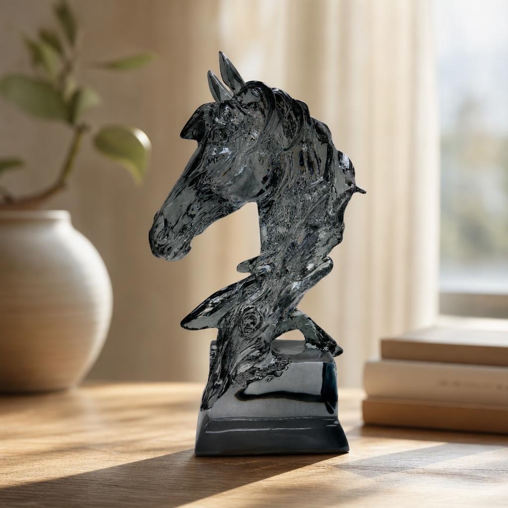 RNG 1580 Contemporary Horse Head Sculpture - Image 1