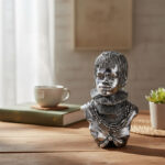 14-Inch Tribal-Inspired Female Bust