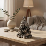 14-Inch Tribal-Inspired Female Sculpture