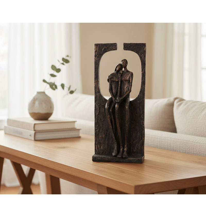 RNG1487 Contemporary Couple Sculpture - Image 1