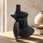 Contemporary Abstract Seated Sculpture