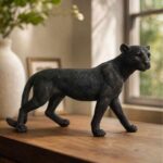 Walking Panther Sculpture