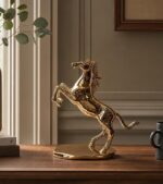 Rearing Horse Sculpture