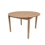 Ada Natural Round Extending Dining Table